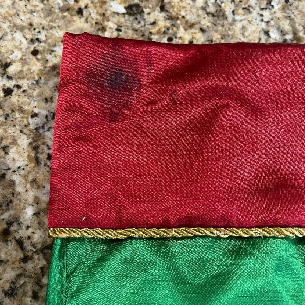 Festive Red and Green Christmas Stocking Set - Picture 11 of 11